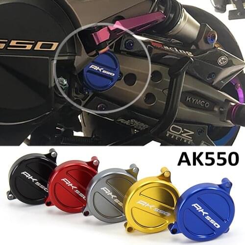 NEW Motorcycle Accessories 2017-2020 For KYMCO AK550 AK-550 AK 550 CNC Aluminum Alloy Frame Hole Cover Drive Shaft Cover Cap