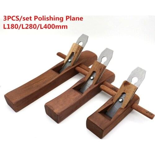 3PCS/set polishing Planes Woodwork wood plane Hand plane Carpenter tool W189