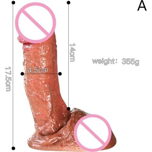 Real Skin touch Realistic Dildo with Suction Cup Big Silicone Penis life size Sex Toy for Women Masturbation Female adult toys
