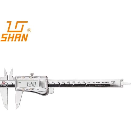 Shan Guiliang Caliper Absolute Digital Calipers Stainless Steel 0-150mm Range 0.03mm Accuracy