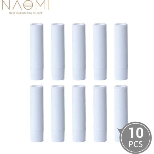 NAOMI 10pcs Tubes Cork Grease For Flute Oboe Clarinet Saxophone Reed Instruments
