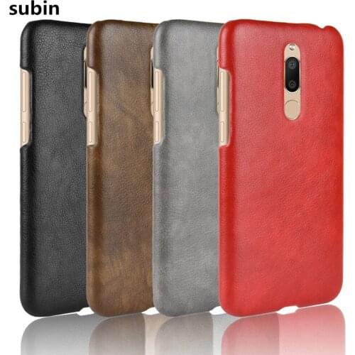 For Meizu M6T Case ShockProof luxury PU Leather Hard Back Cover Case For Meizu M6T Phone Case