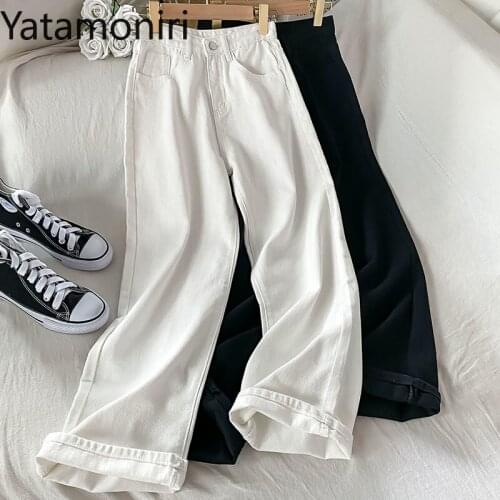 Женские свободные джинсы YATAMONIRI China At AliExpress