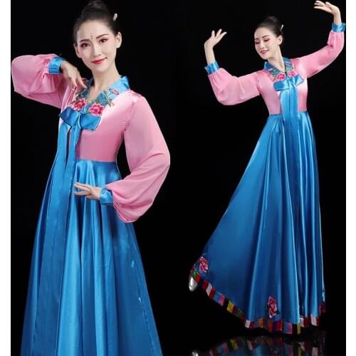 Hanbok Korean Traditional Clothing For Women Hanbok Dress Ancient Costume Retro Korean Fashion Stage Performance Clothing 10750