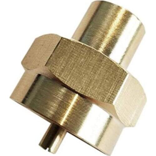 1LB Propane Gas Bottle Refill Adapter with 1/4" NPT Thread Gun Accessories (1LB Bottle Connection to 1/4" NPT Female)