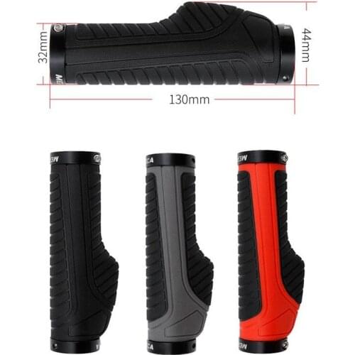 2pcs Anti-Skid Rubber Bicycle Grips Cycling Skid-Proof Grips Mountain Bike Lock On Bicycle Handlebars Grips