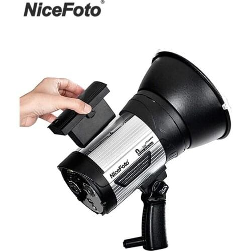 NiceFoto nflash300 300Ws GN54 Wireless Studio Flash with Built-in Wireless Hi-SPEED Flash Light for Outdoor Flash