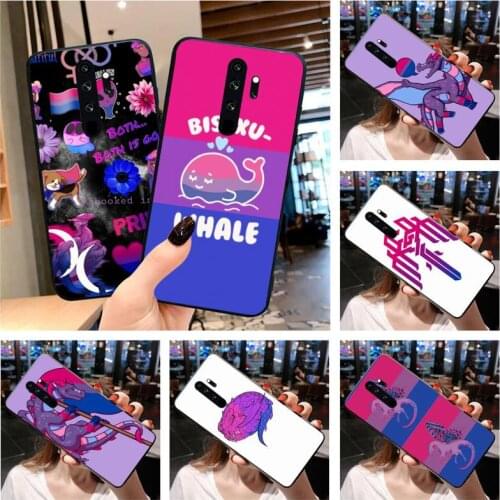 Bisexual Bi Pride Dragon LGBT Phone Case for Redmi 9A 8A 7 6 6A Note 10 9 8 8T Pro Max Redmi 9 K20 K30 Pro