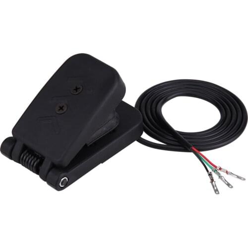 Black Plastic ATV Foot Accelerator Throttle Speed Control Brake Pedal Universal For Electric Bikes Scooters ATV