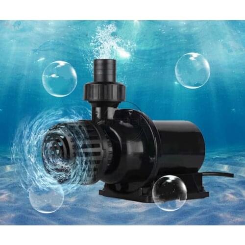 DC KUYU Frequency Conversion Water Pump Exceed Mute Fresh Sea water Fish Tank Aquarium immersible cycling filtration Pump