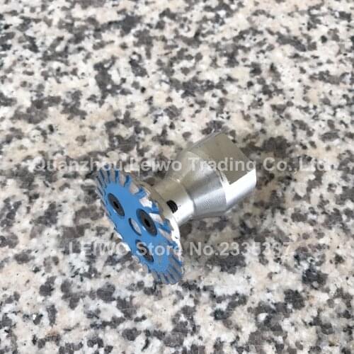 Mini Diamond Wheel 40 mm Turbo Saw Blade for Granite Engraving Tools Diamond Cutting Disc with M14 Thread Flange 45 Pcs/lot