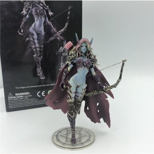 Lover 14cm Sylvanas Sylvanas Dark Traxex Windrunner Archery Queen PVC Action Figure Model