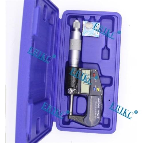 ERIKC Common Rail Diesel Fuel Injector Tools E1024006 Shims Testing Micrometer for Diesel Injector Adjusting Gasket