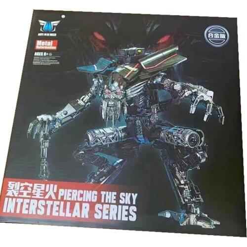 AOYI Transformation Toys Action Anime Figure LS15 Star Elder Aircraft Super Weapon Skyfire Combination Robot Model For Boy Gift