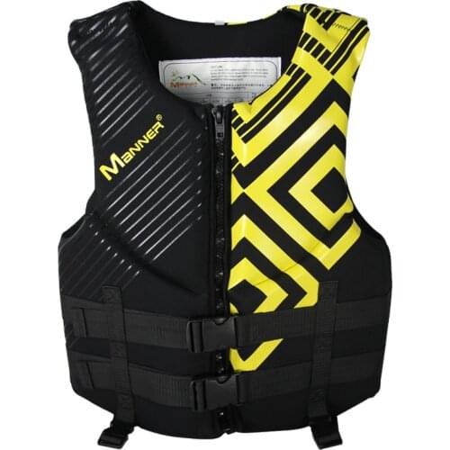 Manner Mens Fishing Vest Adult Water Sport Safety Life Vest Foam Flotation Swimming Life Jacket Buoyancy Vest Snorkeling Vest