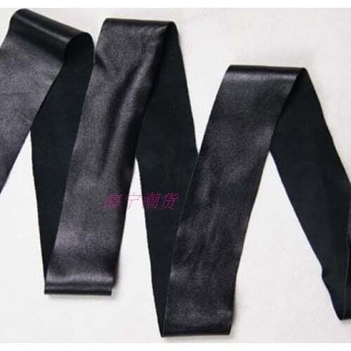 Genuine leather sheepskin spirally-wound closer-spring overlock tassel sheepskin genuine leather clothes top handmade diy