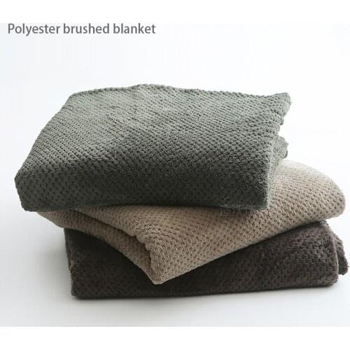 Japanese-style Microfiber Mesh Pattern Blanket, Beibei Velvet Blanket, Portable Warmth Blanket, Lightweight Velvet Blanket, Sies