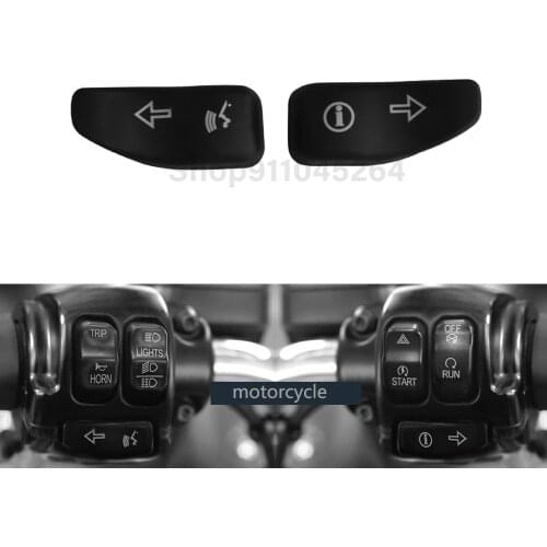 Motorcycle Turn Beam Light Headlight Turn Signal Button Switches For Harley Touring Electra Glide Road Glide FLHX 16-19