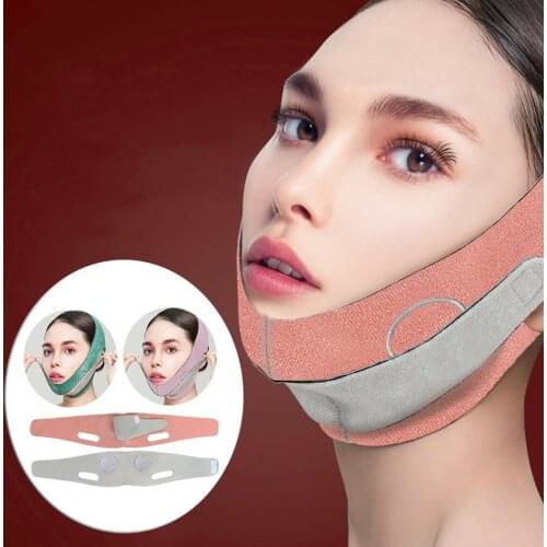 Portable V Shape Thin Face Lift Massager Face Slimming Mask Massager Tool Anti Wrinkle Reduce Double Chin