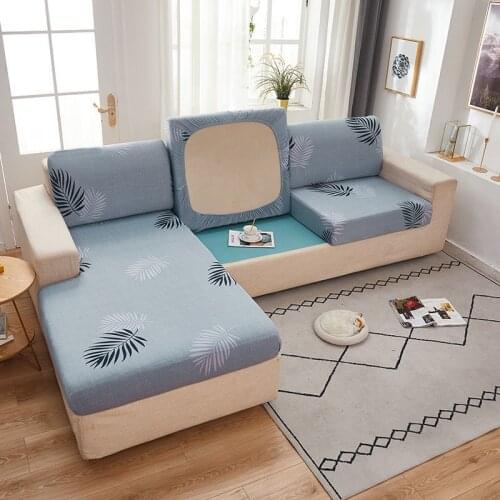 Airldianer Stretch Sofa Cover Slipcovers Elastic All-inclusive Couch Case for Different Shape Sofa seat Chair L-Style Sofa Case
