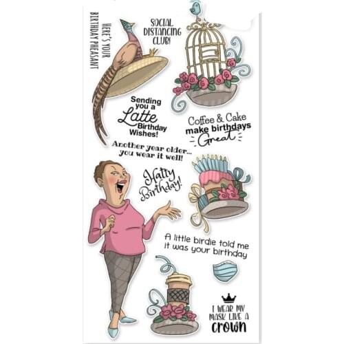 Sister suit Transparent Silicone Clear Rubber Stamp Scrapbooking DIY Cute Pattern Photo Album Paper Card Decor Cartoon hippo