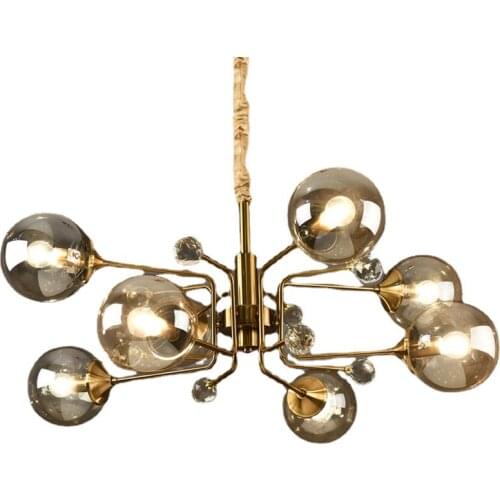 Modern Chandeliers Pendant Lights Living Dining Room Study Aisle Corridor Lighting Home Decoration Hanging Lamp Glass Fixture