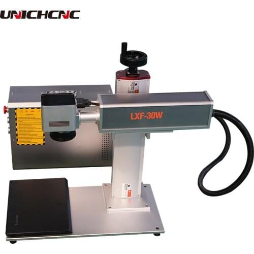 UNICHCNC Fiber Laser marker/ cnc fiber laser marking machine / fiber machine 20W 30W 50W