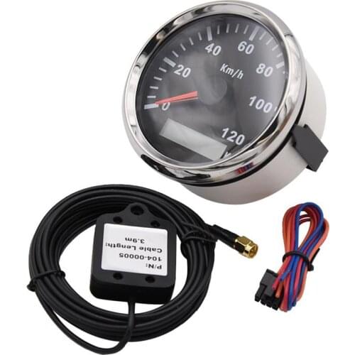Universal 85mm digital GPS Speedometer 120km/h For Truck Motor Auto With Backlight 12V car accessories velocimetro carro