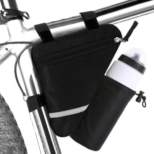 Large Capacity Bicycle Triangle Bag,Mtb Road Bike Front Frame Bag,Men Women Riding Rack Bag,Cycling Saddle Bags Accessories