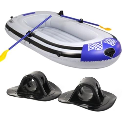 2pcs Inflatable Kayak Dia Engine Mount Boat Motor Stand Holder Grommet Fix Hook