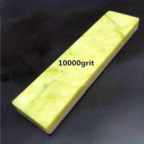 8000/10000 Double Sides Professional Natural Green Agate And Ruby Knife Sharpener Whetstone Sharpening Stones