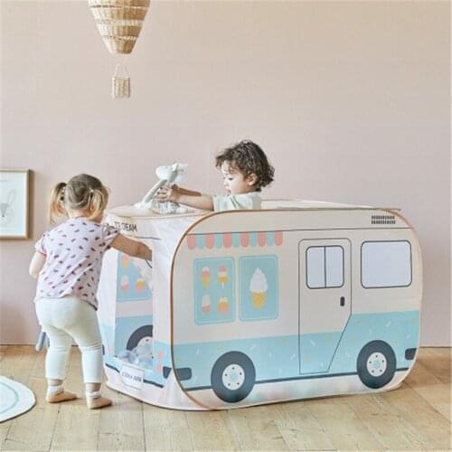 INS Korea Car Tent Boys and Girls Indoor and Outdoor Picnic Portable Folding Tent Game Dollhouse
