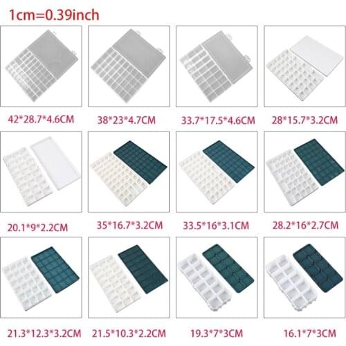 B2RC Artist Paint Saver Palette Box Painting Storage Tray with Lid for Watercolor Acrylic Gouache Oil Paint