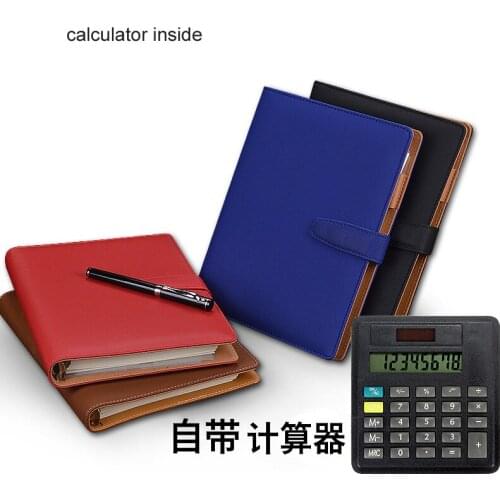 A5 25K creative leather buwinestravel journal agenda planner diary hardcover notebook organizer notebinder hasp lock 1082A