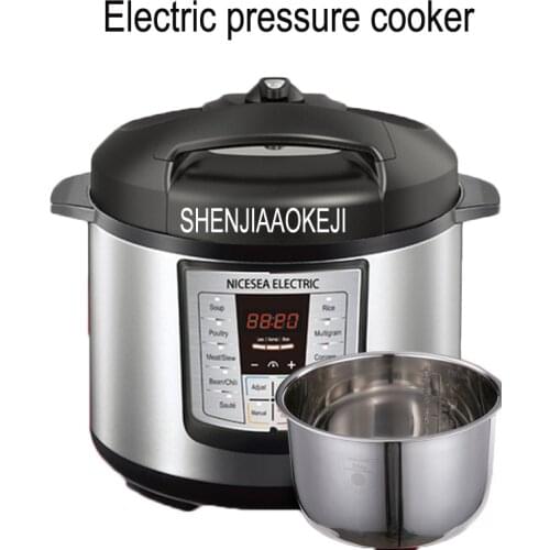 110V 5L Home Electric pressure cooker Double bile intelligent household electric cooking machine Electric rice cooker 1pc