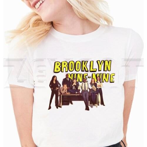 Brooklyn Nine Nine Brooklyn 99 T Shirts Summer Casual Womens T-shirt Short Sleeve Female Tops Tees