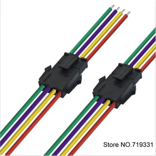 Molex 3.0mm 4p Female Cable and Male cable 500PCS