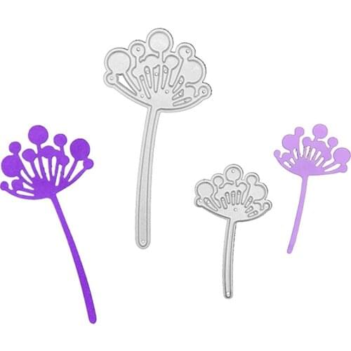 Julyarts Dandelion New Metal Cutting Dies Natal For DIY Scrapbooking Paper Cards Craft Making Craft Decoration