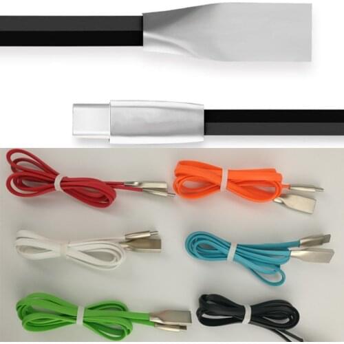 New 3D Zinc Alloy USB Cable Charger Power Cord for iPhone 5 5s SE 6 6S iPad 4 iphone6 8 Pin 3Ft Adapter Wire 50pcs/lot