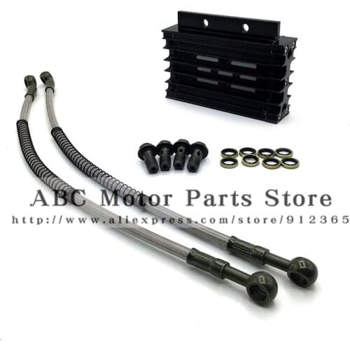 ALLOY OIL COOLER KIT LIFAN 110 125CC PIT BIKE 140 150CC DIRT BIKE FOR CRF