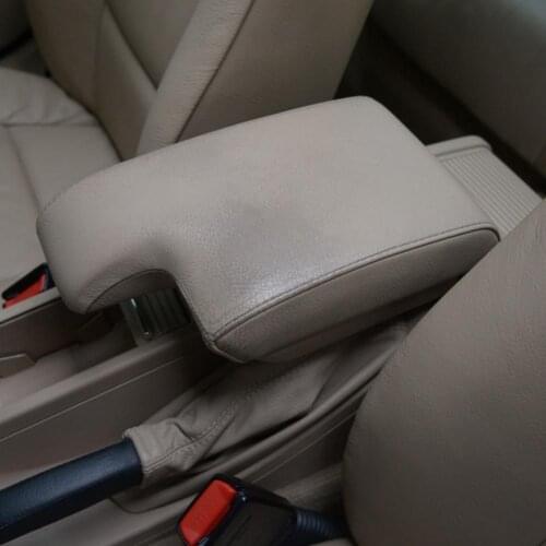 Car Armrest Lid Easy Installation Reliable Wear-Resistant Modified Part Center Console Arm Rest Storage Cover for BMW E46 99-04