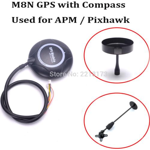 M8N GPS Module With Compass GPS holder seat For APM 2.6 APM2.8 Pixhawk4 Pix Pixhawk 2.4.8 Flight Controller board