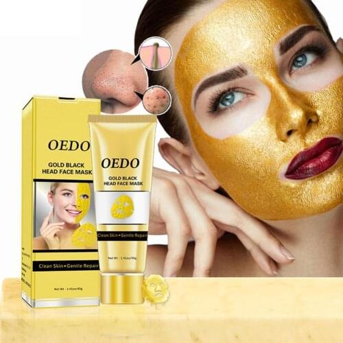 40g Gold Mask Remove Blackhead Face Mask Shrinking Pores Moisturizing Whitening Mask Skin Care Facial Mask