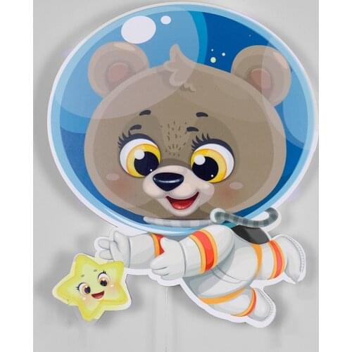 Bear in Space Wooden Design Lighting Decorative Modern Bedroom Wall Lamps Led Light Night Light 2021 Model 029