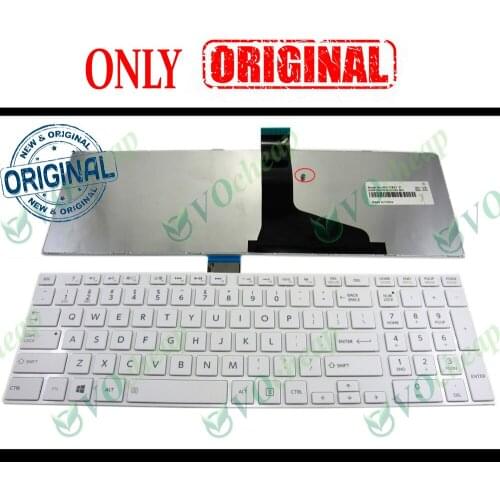 New Laptop keyboard for Toshiba Satellite L850 L850D L855 L855D L870 L870D L875 L950 L950D S850 S855 S855D S870 S875 S875D White