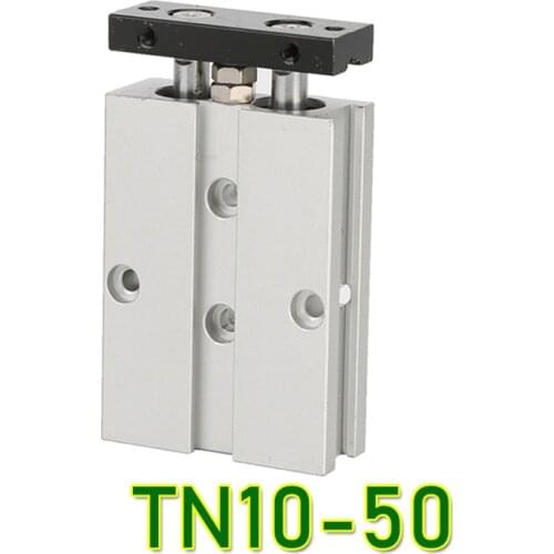 TN10-50 TN(TDA) 10-50 Dual Rod Cylinder Pneumatic Cylinder M5*0.8 port size attach magnet TN 10*50 TN10*50 model