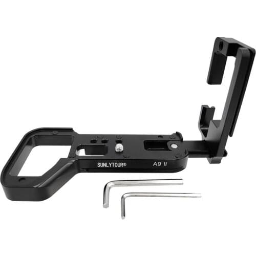 Extended Version A9 II ILCE-9M2 A9M2 L Plate Hand Grip, A9 II A9M2 Quick Release L Plate Bracket Holder