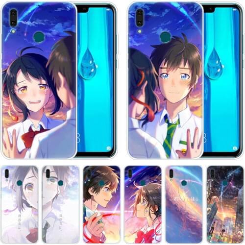 Silicone Case Anime Your Name Kimi no Na wa for Huawei Mate 30 20 Lite 10 Pro Y5 Y6 Y7 Pro 2019 Y9 Prime 2019 2018 Y6 Pro 2017