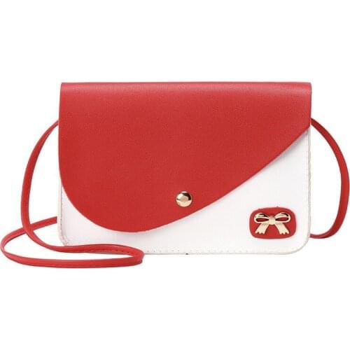 2021 New Summer Ladies PVC Fashion Simple Luxury Shoulder Bag Messenger Bag Bow Hit Color Bags
