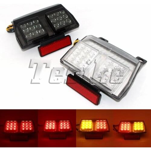LED motorcycle taillight For Ducati 748 916 996 1994-2003 998 998R 2002-2004 Diesel Chrome Brake Turn Signals Integrated